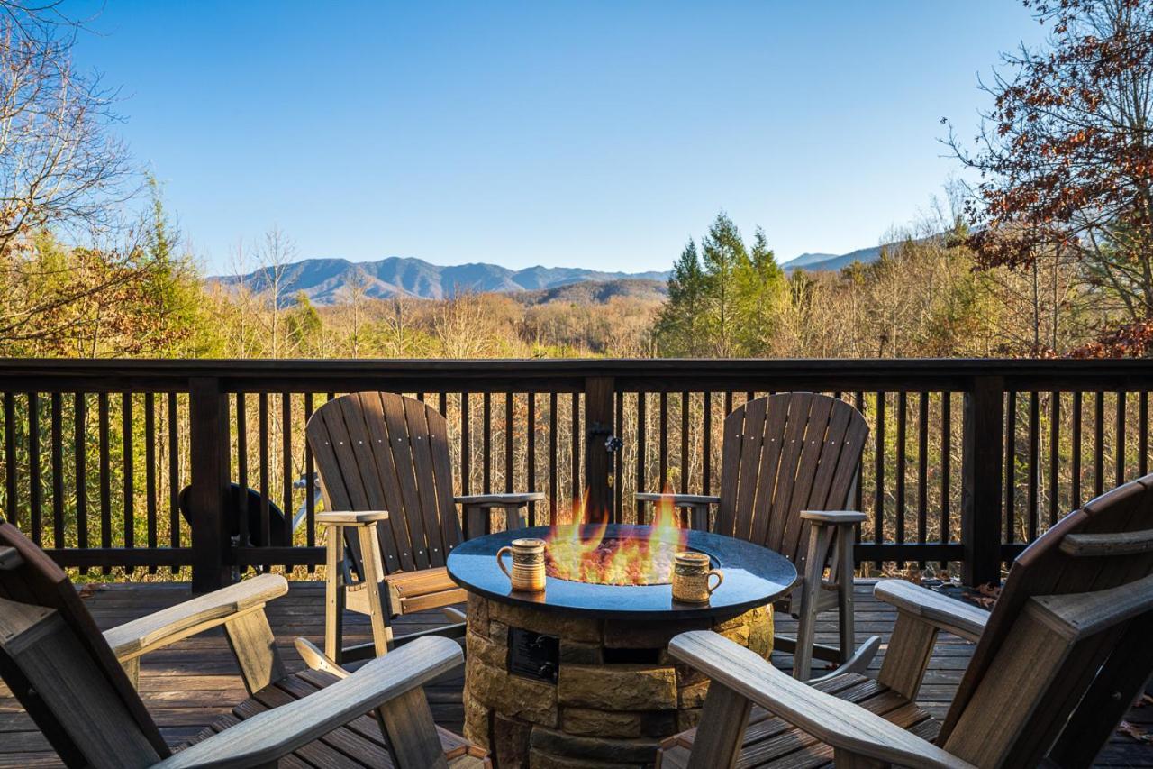 Buckhorn Hideaway By Stony Brook Cabins 개틀린버그 외부 사진